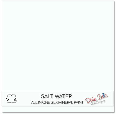 Salt Water | White | All in One Silk Mineral Paint | Dixie Belle Paint | 118ml, 473ml, 946ml - Vintage Attic Sevenoaks