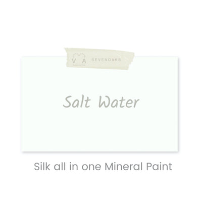 Salt Water | White | All in One Silk Mineral Paint | Dixie Belle Paint | 118ml, 473ml, 946ml - Vintage Attic Sevenoaks