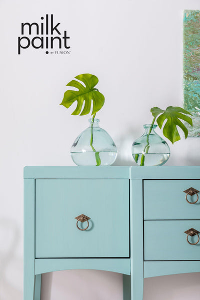 Sea Glass - MILK PAINT by Fusion™ Blue Green Aqua - Vintage Attic Sevenoaks