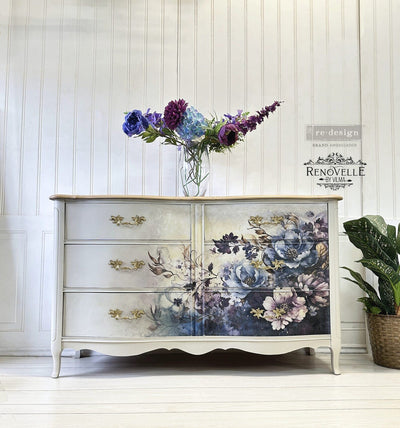 'Enchanted Garden' Decoupage Fibre Papers A1 | Redesign with Prima | 59.4cm x 84.1cm