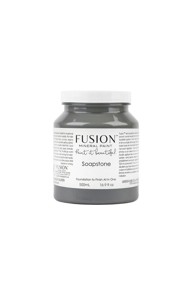 Soapstone | Deep Grey | 37ml & 500ml - Vintage Attic Sevenoaks