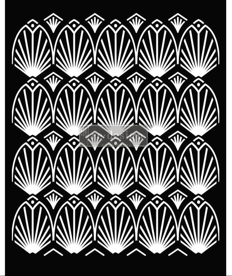 Stencils | Re-Design Prima | Decor Stencils | Art Deco | 1 Sheet / 20" x 16" - Vintage Attic Sevenoaks
