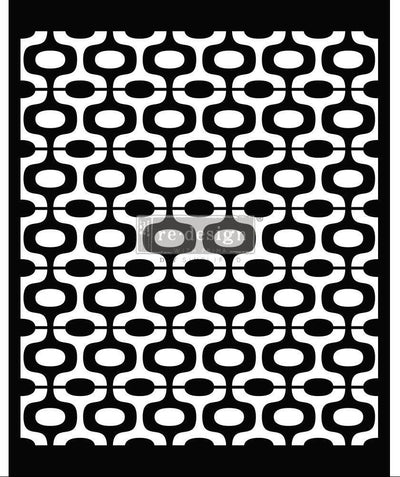 Stencils | Re-Design Prima | Decor Stencils | MIDCENTURY VIBES | 1 Sheet / 20" x 16" - Vintage Attic Sevenoaks