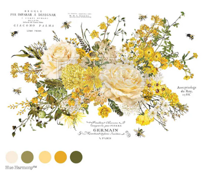 SUNLIT SERENADE Decor Transfer
by Prima Redesign&nbsp;

Hello, sunshine! Sunlit Serenade captures the essence of a golden afternoon, wrapped in vibrant florals—warm, lively, and full of energy!