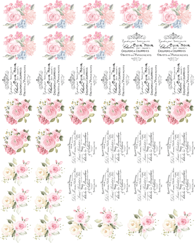 'Sweet Spring' Furniture Knob Transfers | Redesign With Prima - Vintage Attic Sevenoaks