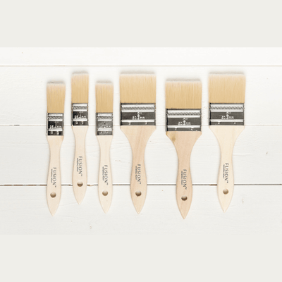 Synthetic Paint Brush Flat | 1 inch - Vintage Attic Sevenoaks