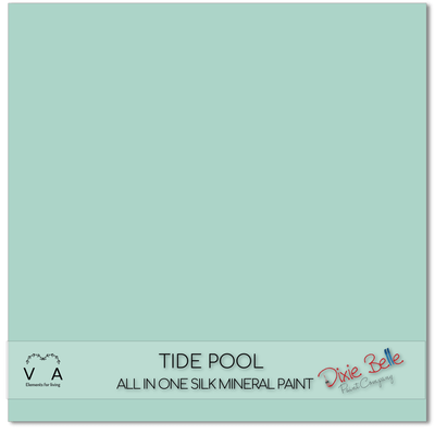 Tide Pool | Aqua Green | All in One Silk Mineral Paint | Dixie Belle Paint | 118ml, 473ml - Vintage Attic Sevenoaks