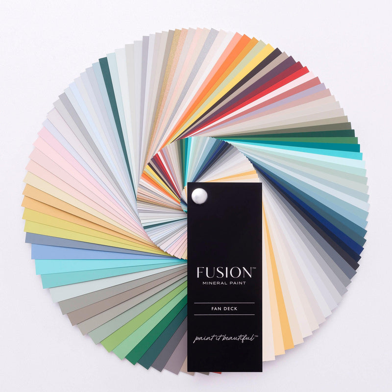 True Colour Fusion Mineral Fan Deck | Paint Swatches | Paint Recipes - Vintage Attic Sevenoaks