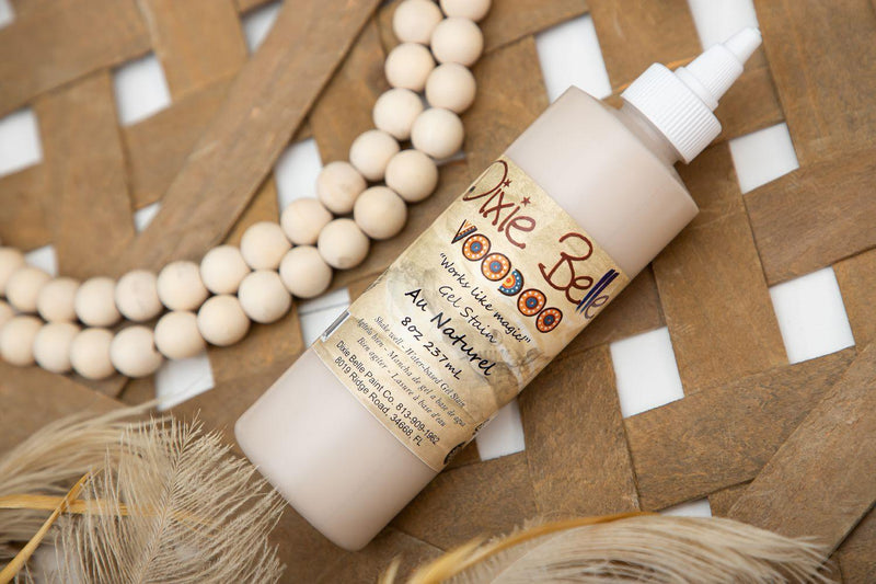 Voodoo Gel Stain | choose from brown / black / white / grey / green / blue | 236ml | water based - Vintage Attic Sevenoaks
