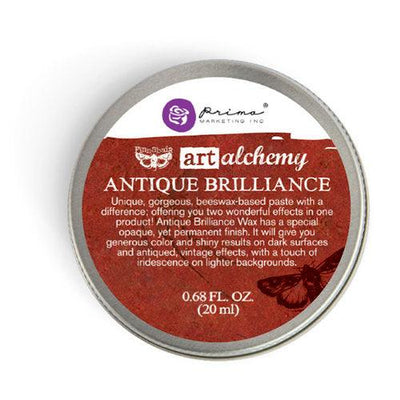 Wax | Antique Brilliance Wax | Prima | Finnabair Art Alchemy | RUBY FIRE | 20ml - Vintage Attic Sevenoaks