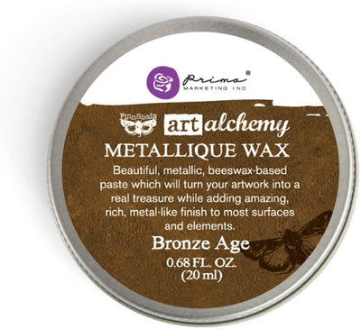 Wax | Metallique Wax | Art Alchemy | BRONZE AGE | 20ml - Vintage Attic Sevenoaks