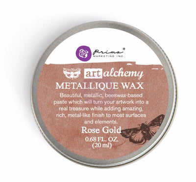 Wax | Metallique Wax | Art Alchemy | ROSE GOLD | 20ml - Vintage Attic Sevenoaks