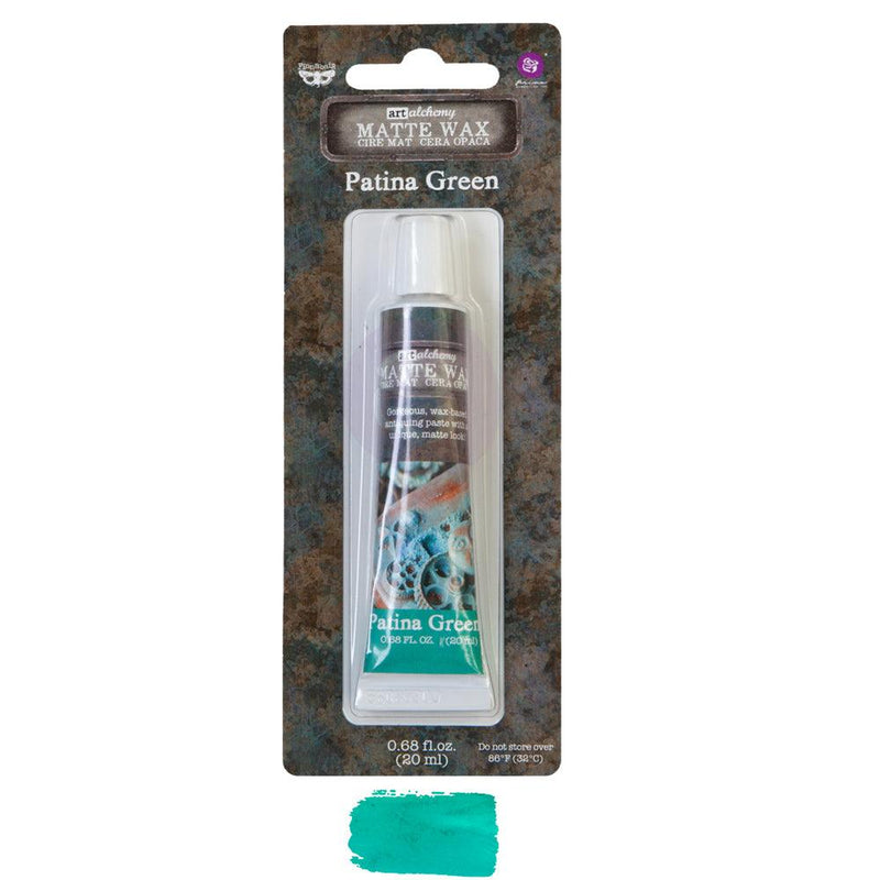 Wax Paste | Prima | Finnabair Art Alchemy | PATINA GREEN - Vintage Attic Sevenoaks