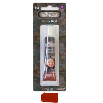 Wax Paste | Prima | Finnabair Art Alchemy | RUSTY RED - Vintage Attic Sevenoaks