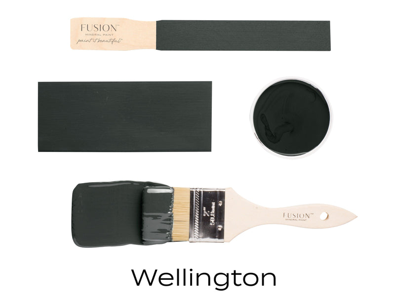 Wellington | Darkest Green | Fusion Mineral Paint | 37ml & 500ml - Vintage Attic Sevenoaks