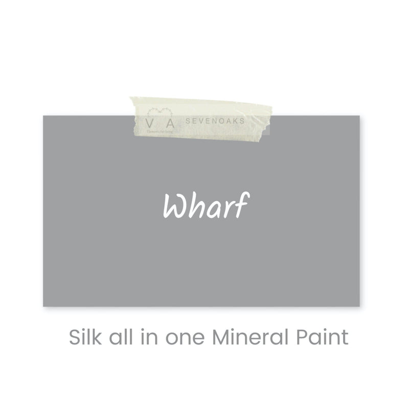 Wharf | Mid Grey | All in One Silk Mineral Paint | Dixie Belle Paint | 118ml, 473ml - Vintage Attic Sevenoaks