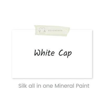 Whitecap | Brightest White | All in One Silk Mineral Paint | Dixie Belle Paint | 118ml, 473ml, 946ml - Vintage Attic Sevenoaks