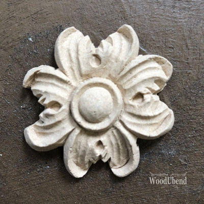 WoodUbend | Four Petal Flower | 2159 - Vintage Attic Sevenoaks