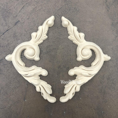 WoodUbend | Pack of 2 Baroque Corners | 1318.9 - Vintage Attic Sevenoaks