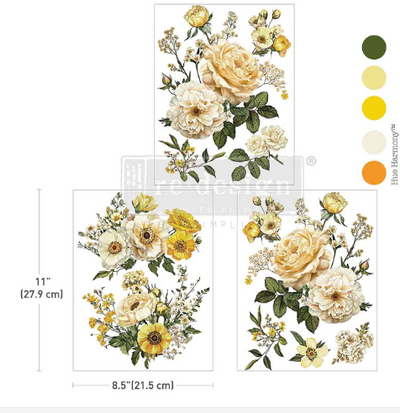 YELLOW BLISS Decor Transfer
by Prima Redesign

New for April 2025