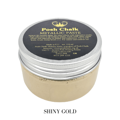 Posh Chalk Paint Smooth Metallic Pastes - SHINY GOLD - Vintage Attic Sevenoaks